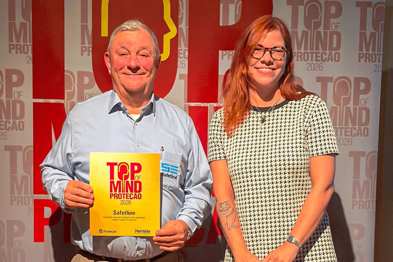 Top of Mind Proteção 2026: Safetline maintains a trajectory of more than 30 editions among the most remembered brands