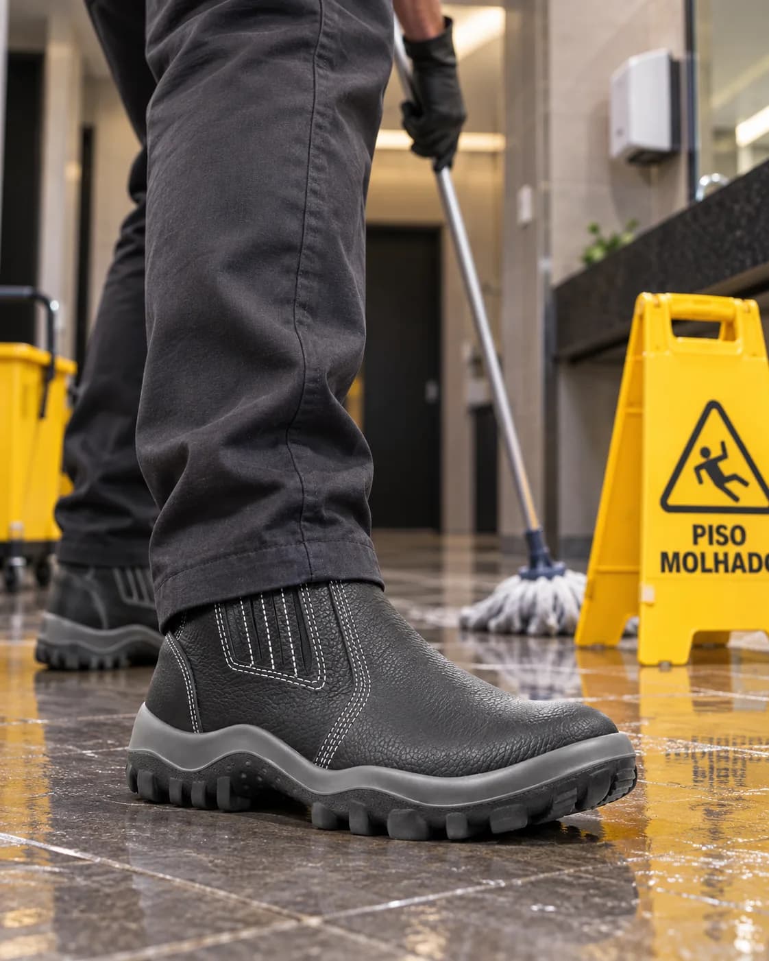 Calçado de segurança Safetline · setor Services
