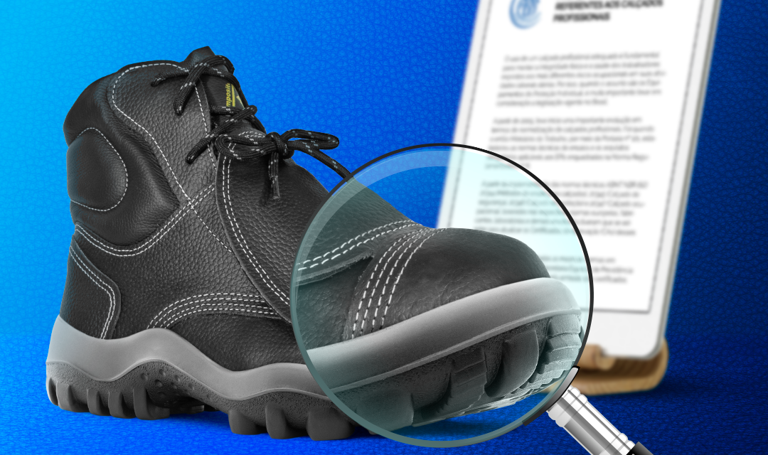 Atenção às normas técnicas referentes aos calçados profissionais