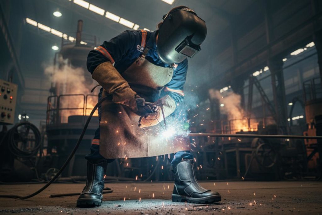 Calçados de segurança como EPI