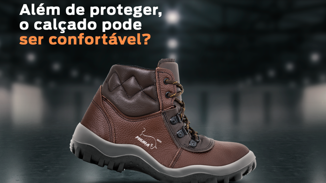 Calçado de segurança mais confortavel - Safetline