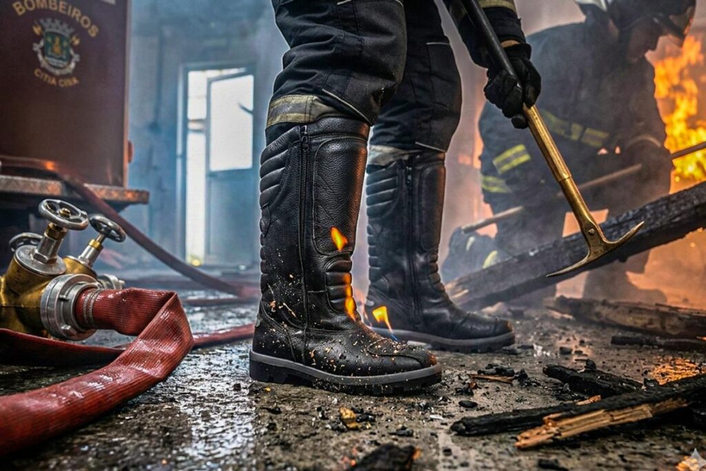 Bota Bombeiro (Solado Vulcano) 