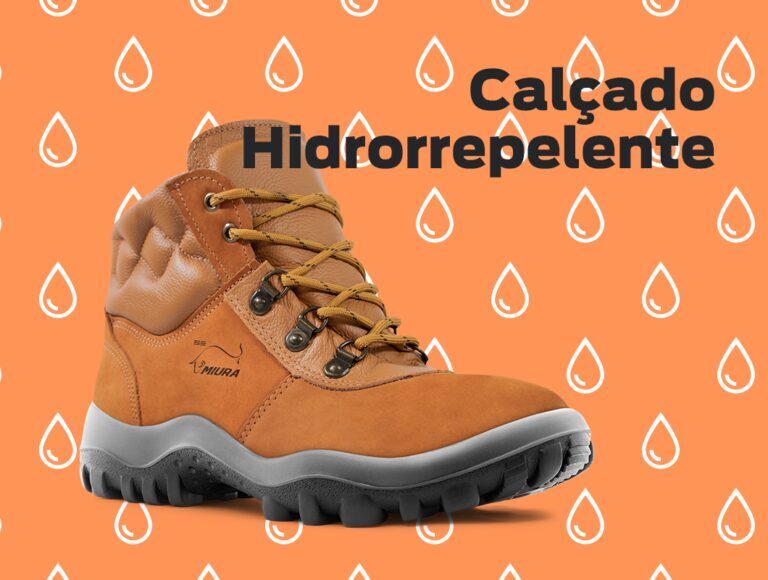 CALÇADO HIDRORREPELENTE